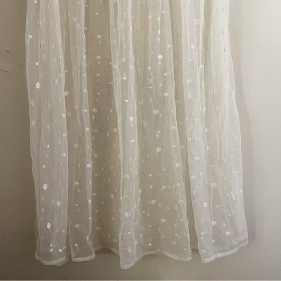 Chan Luu White Sheer Slip Dress - Picture 5 of 7